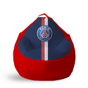 Крісло груша з печаткою PSG mini 1