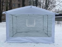 Теплий торговий намет 3х3м водонепроникний