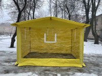 Теплий торговий намет 2,5х2м водонепроникний