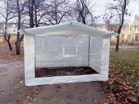 Теплий торговий намет 3х2м водонепроникний